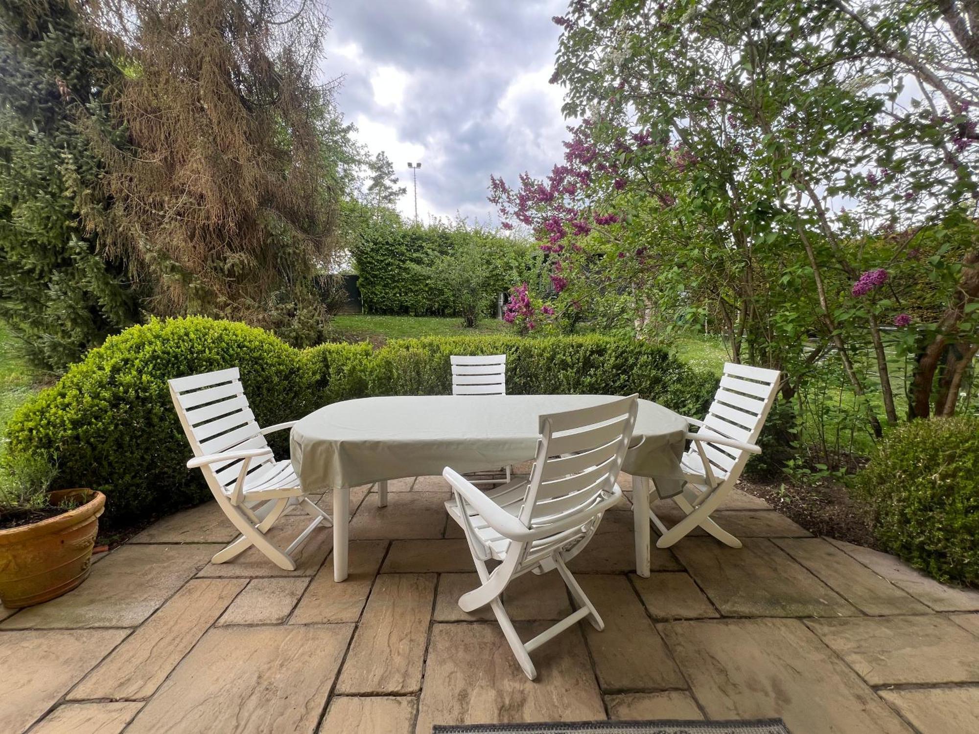 Maisonette Ferienappartement Mit Garten Donaueschingen Bagian luar foto